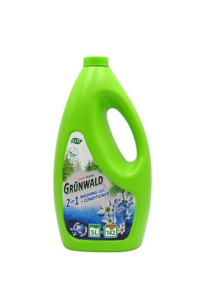 Grünwald Laundry Detergent, Grunwald, 2in1 Gel 5 L 142 washes