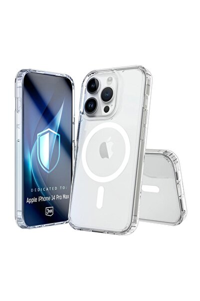 3MK Husă Armor MagSafe pentru iPhone 14 Pro Max, Transparentă