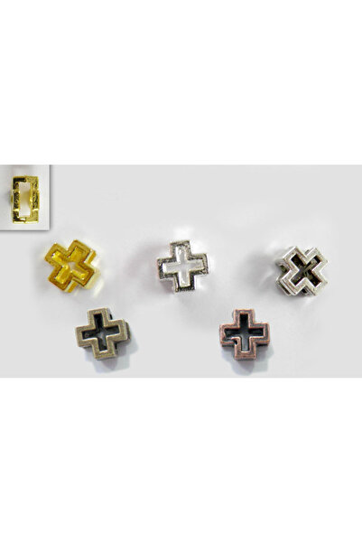 OEM ΜΕΤΑΛΛΙΚΟΣ ΣΤΑΥΡΟΣ ΔΙΑΤΡΗΤΟΣ 10mm x 10mm 0517749 (Περιλαμβάνει 100 τεμάχι...