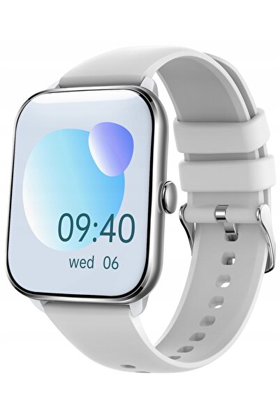 Niceboy Ceas inteligent Watch 3 Arctic Silver, argintiu, 1,85, IP67, carcasă ...