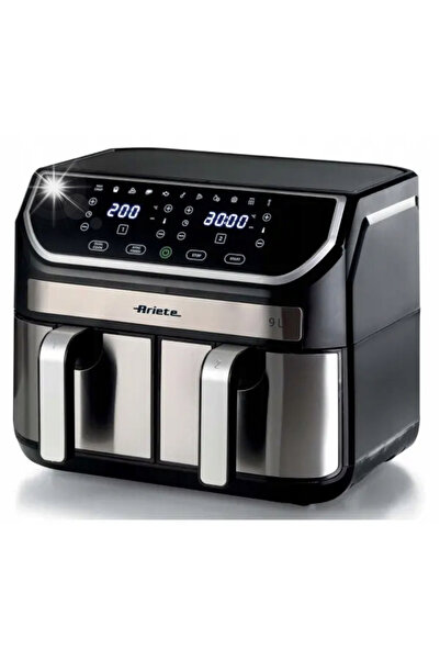 ARIETE Friteuză fără ulei Dual Metal 4625/00 2100W 2 coșuri / grătare