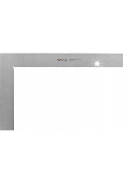yato Echer de tâmplărie 90 °   Placă plată din oțel 400x250mm DIN 875/II fără...