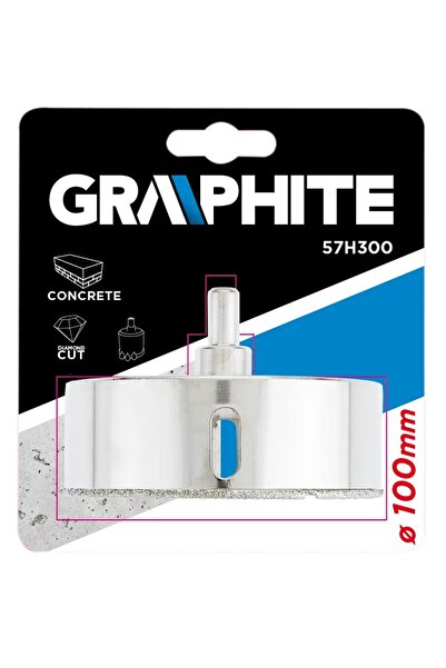 graphite Burghiu diamantat pentru gresie 100 mm 57H300