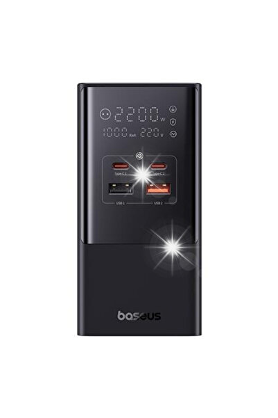 Baseus Încărcător de rețea PowerCombo 100W 2x USB / 2x USB-C Negru