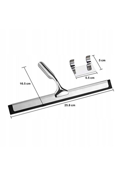 Rea Extractor de abur pentru cabină de duș, argintiu, pentru apă, oglindă, st...