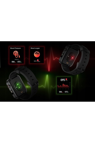 BeMineCollection Smartwatch Bemi CID2 1.69 inci Ritm cardiac Saturare Oxigen ...