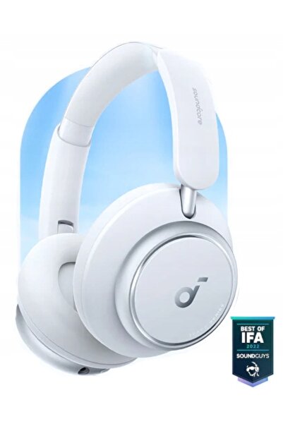 Soundcore Căști wireless supraauriculare Space Q45 BT 5.3 USB-C ANC Alb