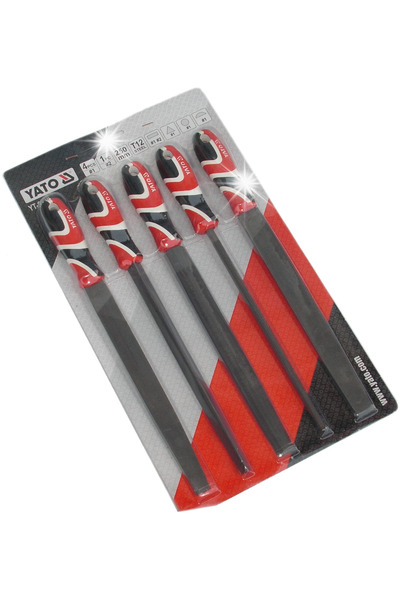 yato Set de pile abrazive pentru metal, pilă de 250mm