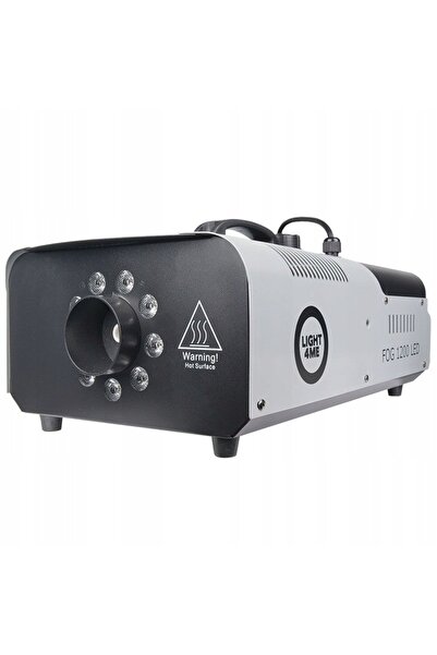 LIGHT4ME Generator de ceață FOG 1200 LED RGB 1200W + Telecomandă + Lichid