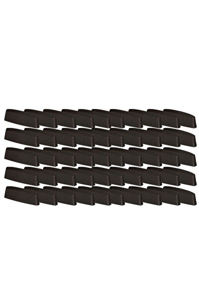 KOTARBAU Capac de scurgere pentru ferestre din PVC, Maro, 36 mm, Set de 50
