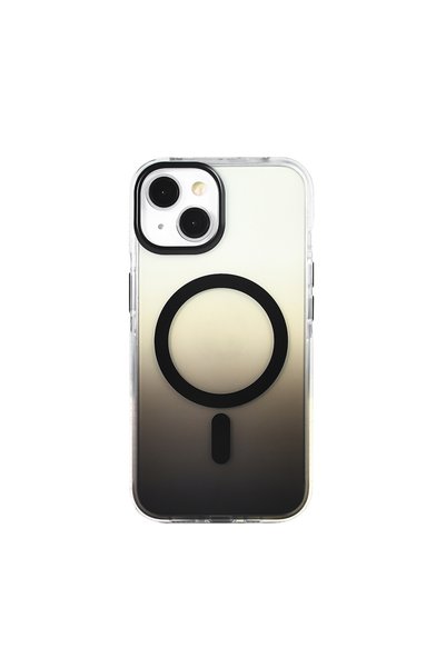 zore iPhone 13 Case Color Transition Magsafe Camera Raised Silicone Shrp