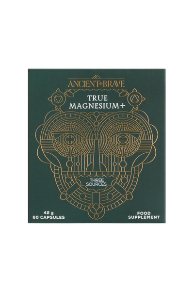 Ancient and Brave True Magnesium + Bisglicinat, Taurat, Malat 60cps