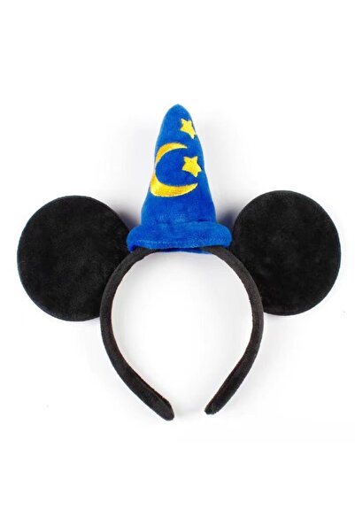 Choice1 YELLOW 1pc Minnie Mouse Ear Hairband Blue Star Crescent Rod Soft Poly...