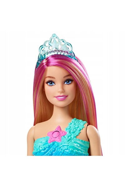 Barbie Păpușă Malibu Sirenă Lumini intermitente HDJ36