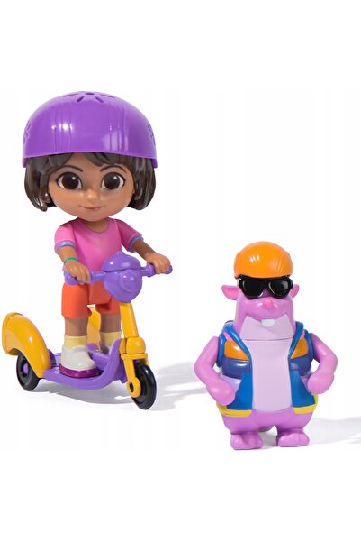 Spin Master Toys Far East Dora și Tico Set de Aventură - Figurine cu Trotinet...