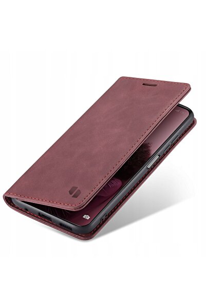spacecase Husă tip portofel din piele pentru Redmi Note 10 Pro + Sticlă
