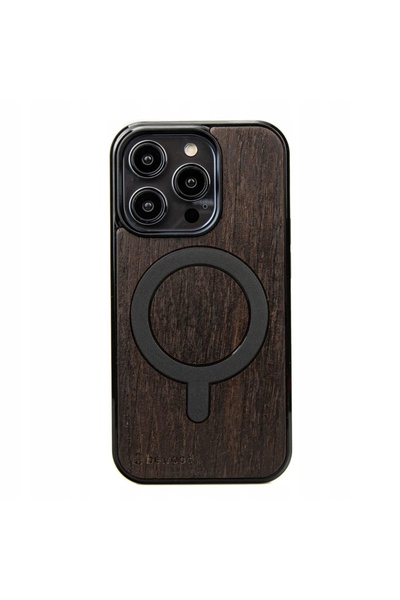 BewooDesign Husă din lemn Bewood pentru iPhone 15 Pro, stejar rădăcinat, cu M...
