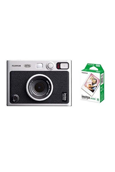 Fujifilm Instax Mini EVO Hybrid Instant Camera – Black (USB-C) | Instant Prin...