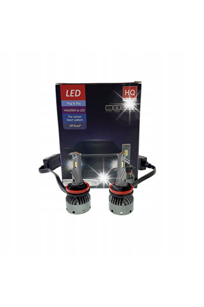 HQ Automotive Becuri LED H11 12/24V 12000LM PUTERNE CANBUS 6000K