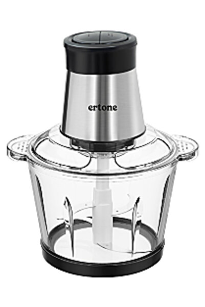 ertone Tocător electric ERT-243IN, 2 viteze, 420-500 W, Negru / Oțel inoxidabil
