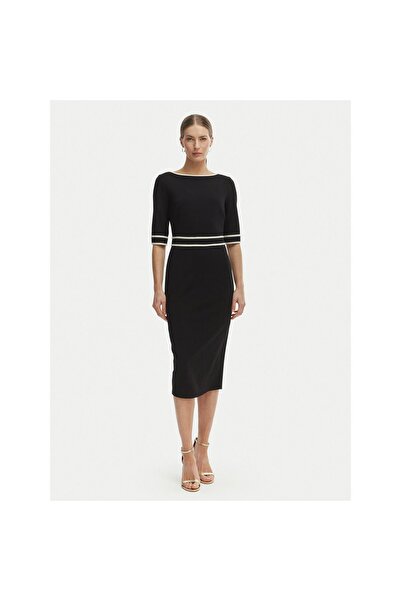 RINASCIMENTO Rochie de cocktail pentru femei CFC0127991003 Negru