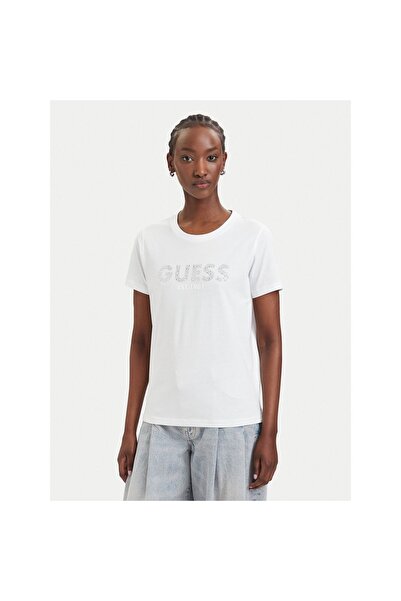Guess Tricou de damă W6GI15K3035 Alb