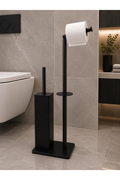 kobos Black Square Kbw-871Mb Movable Wc Set