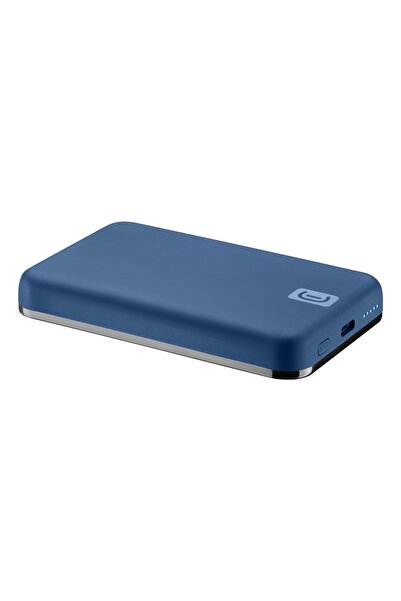 Cellularline Powerbank inductiv Mag 5000mAh 7.5W Albastru