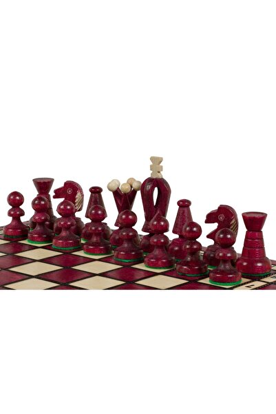 Sunrise Chess & Games CHESS OF THE LITTLE KING - Cherry