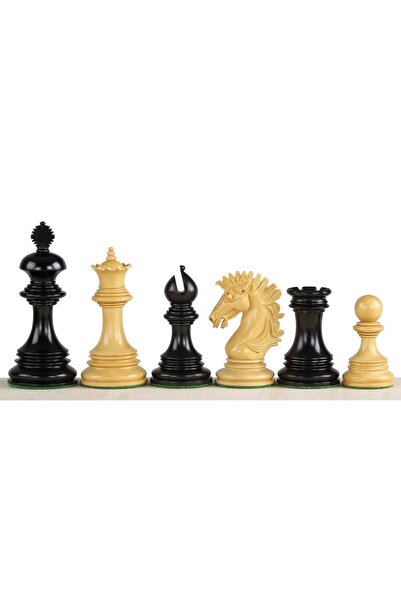 Sunrise Chess & Games Σκακιστικά πιόνια από έβενο  "Sunrise " 4 ιντσών