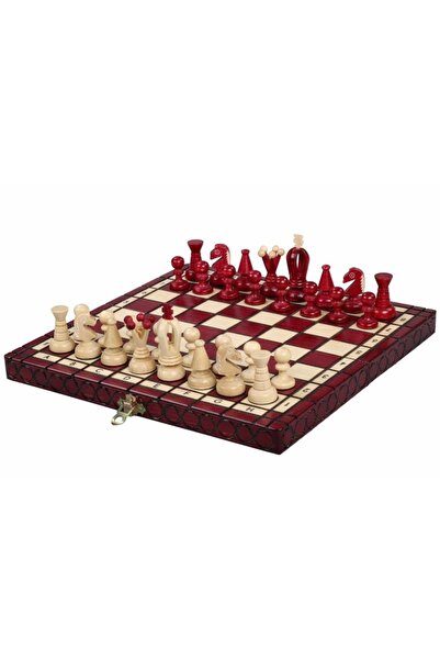 Sunrise Chess & Games KING'S Chess Top Bottom Set – LITTLE CHERRY