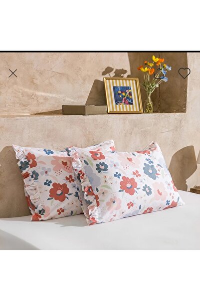 Generic Brand Mixed Floral Pattern Pillowcases 2 Pieces