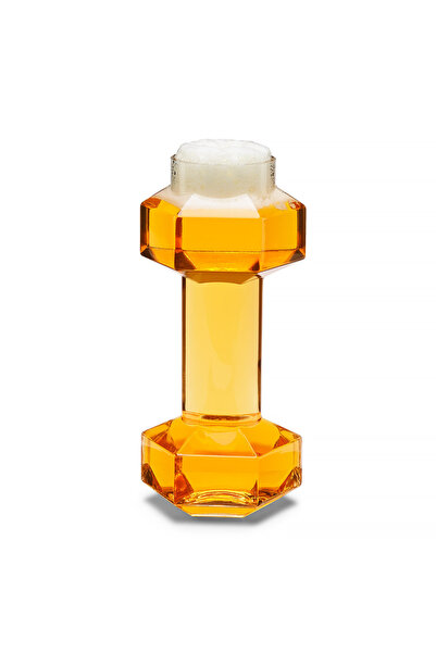 OEM The Source Dumbbell Beer Glass-Ποτήρι μπύρας σε σχήμα βαράκι γυμναστικής