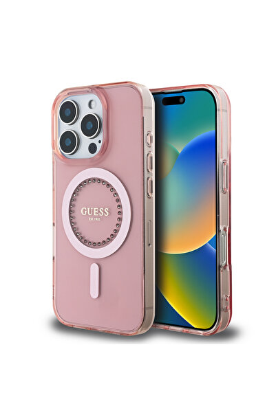 OEM Guess Magsafe “Rhinestones” Hard Case Θήκη προστασίας από σκληρό πλαστικό...