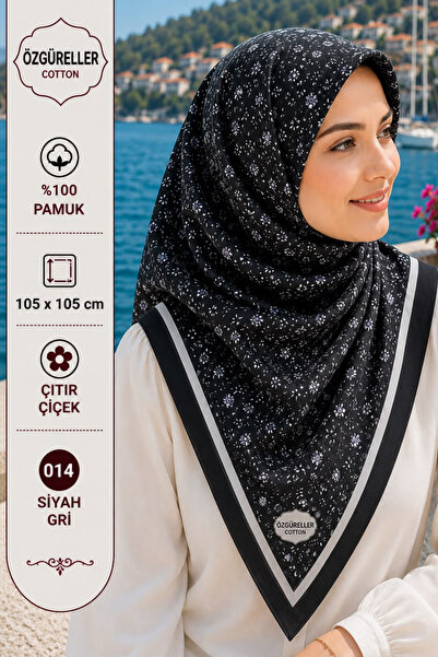 ÖZGÜRELLER Özgüreller, 105x105 cm Çıtır Desen Yazma , %100 Pamuklu Hediyelik ...