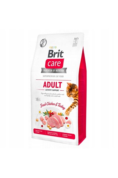 NO BRAND Hrana pentru pisici BRIT CARE Peruca si Pui 7 kg