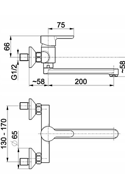 KFA Armatura Bateria Granat 5520-910-00 Crom