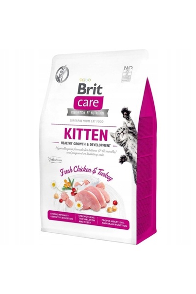 Brit Hrană pentru pisici CARE Curcan și Pui 7 kg