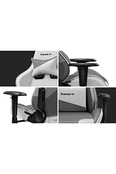 Huzaro Scaun de gaming Force 6.2 Alb Mesh