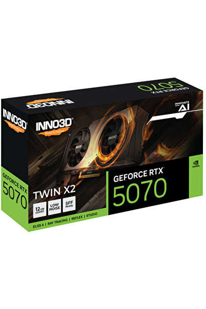 NO BRAND Placă grafică INNO3D GeForce RTX 5070 Twin X2 12GB DLSS 4