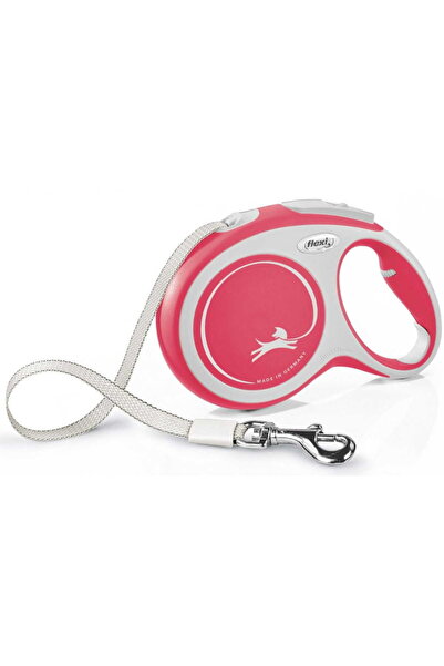 Flexi Smycz New Comfort L (8 m - 50 kg) Roșu