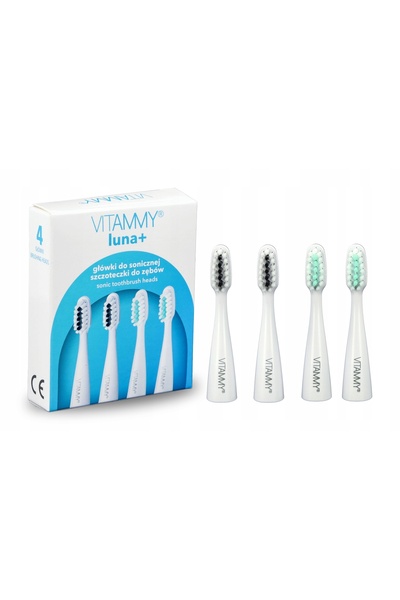 NO BRAND Capete de periuță originale pentru periuțe sonice VITAMMY Luna+ (4 b...
