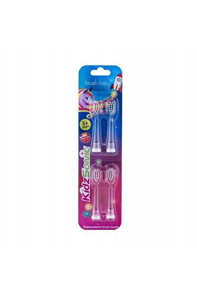 NO BRAND Capete de periuță BRUSH-BABY KidzSonic 12 buc