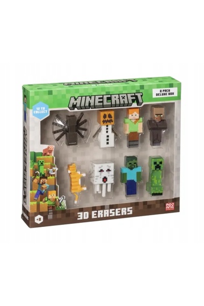 NO BRAND Set de elastice MINECRAFT B (8 bucăți)