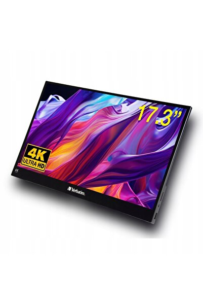 Verbatim Monitor PMT-17-4K 17.3 3840x2160px IPS