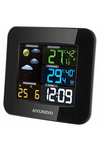Hyundai Stație meteo WS8446 ceas cu alarmă afișaj