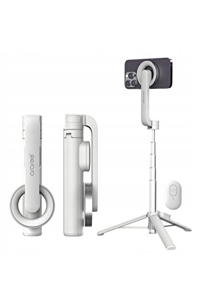 Araree Suport selfie ARARE Magfie Pod AR60-01727B MagSafe Alb