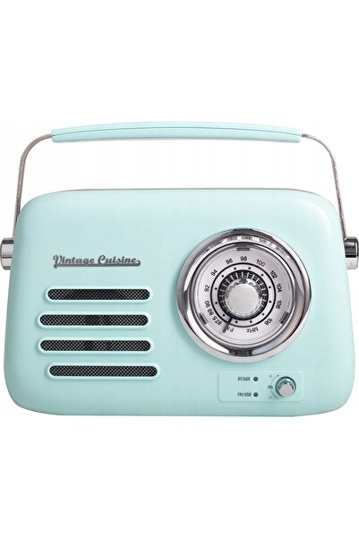 NO BRAND Radio VINTAGE CUISINE Crom Menta