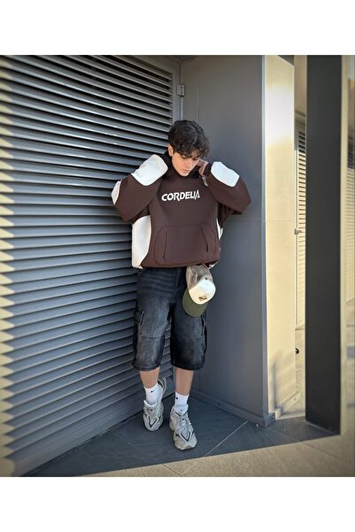 cordelia Brown Nakış Design Eight Fragment Boxy Hoodie