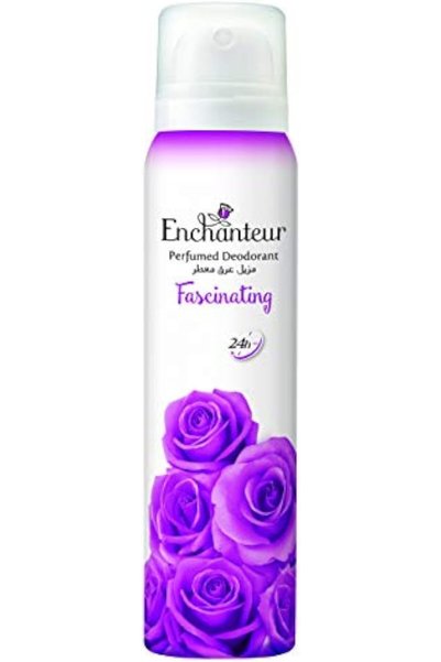 ENCHANTEUR Fascinating Perfumed Deodorant - 75ml | 24-Hour Odour Protection |...